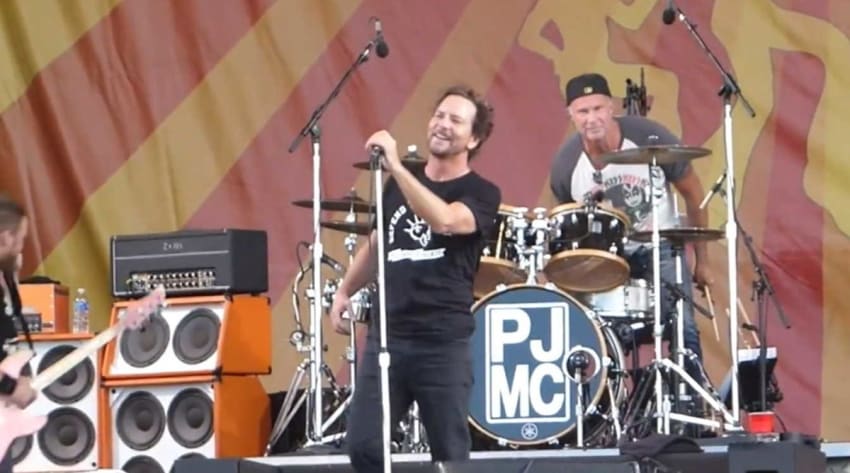 Pearl Jam New Orleans Jazz Fest 2016 Video