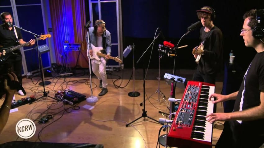 Penguin Prison performing "Calling Out" Live on KCRW