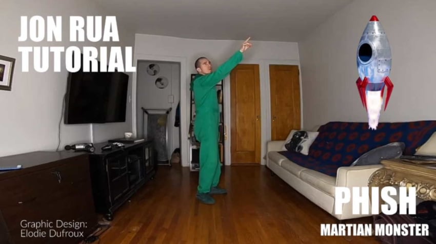 Phish Jon Rua Martian Monster Dance Tutorial