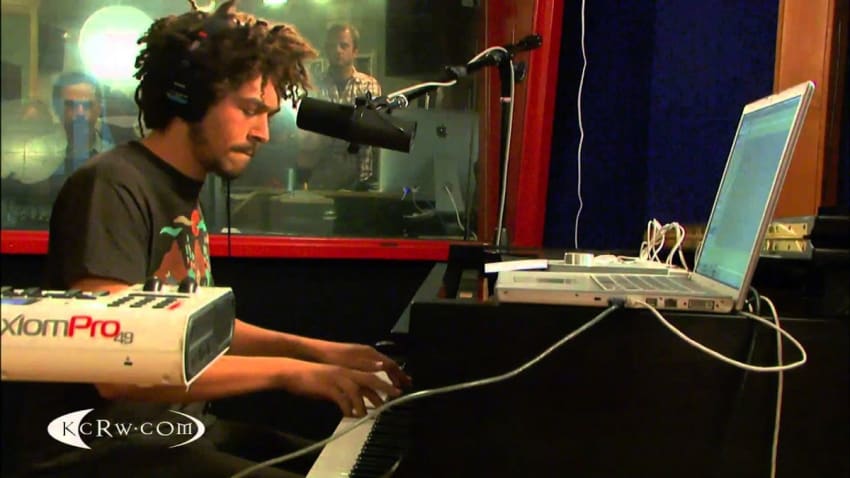 Poolside performing "Take Me Home" Live on KCRW