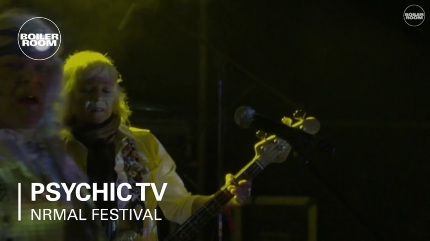Psychic TV Boiler Room NRMAL Festival 2017 Live