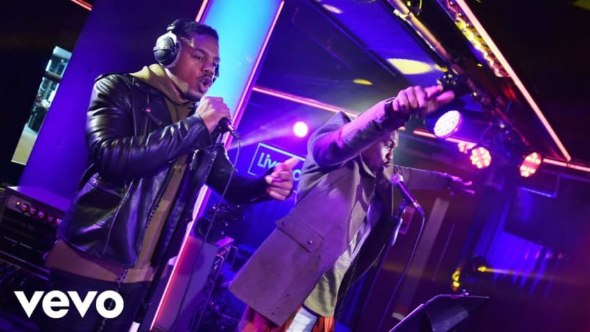 R. City - Lean On (Major Lazer cover in the Live Lounge)