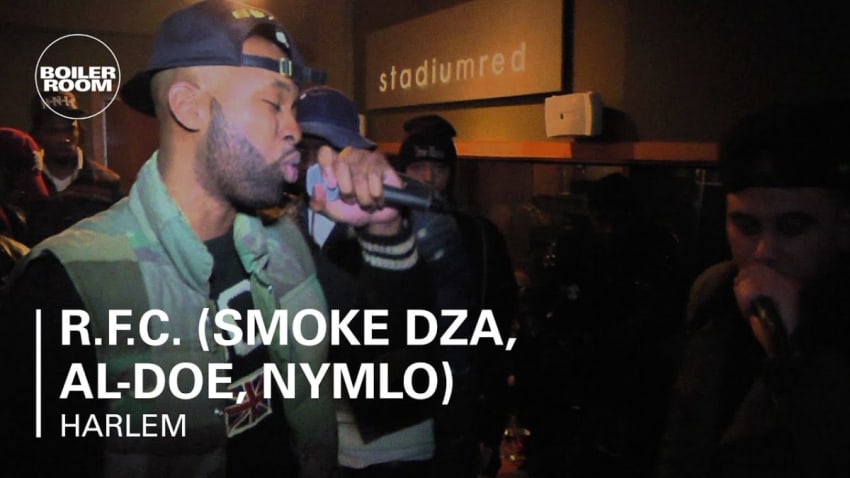 R.F.C. (Smoke DZA, Al-doe, NymLo) - Shadows at Boiler Room Rap Life Harlem