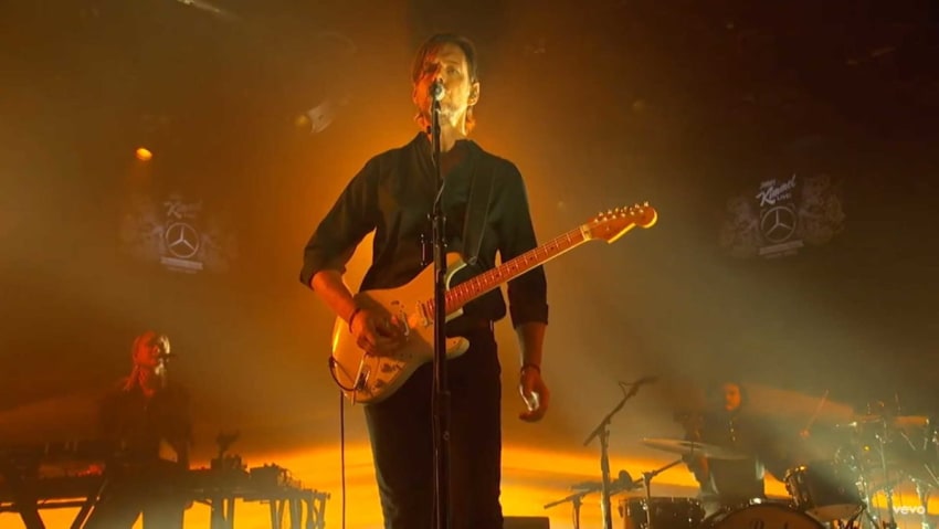 Radiohead Ed OBrien EOB Kimmel