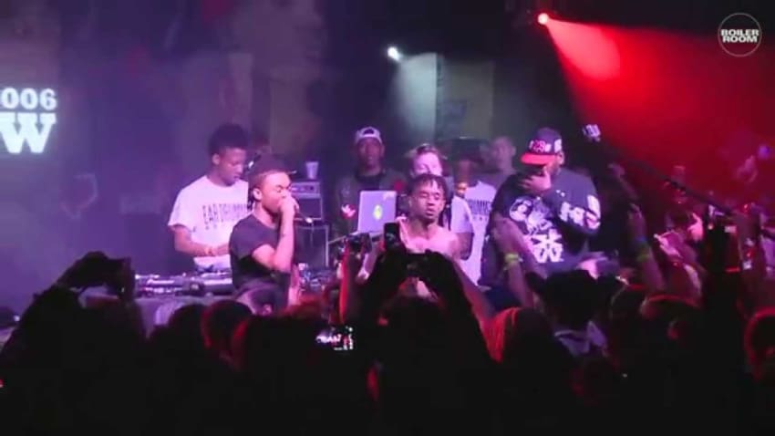 Rae Sremmurd "No Flex Zone" Live At Ray-Ban x Boiler Room 006