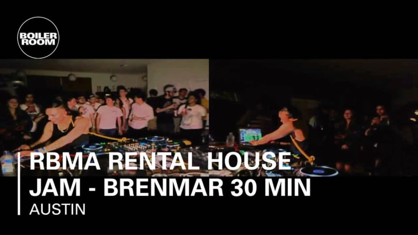 RBMA Rental House Jam - Brenmar 30 min Boiler Room DJ Set at SXSW