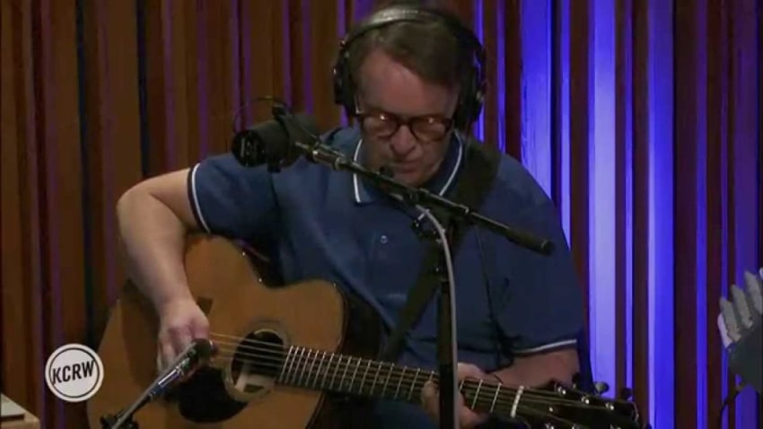 Squeeze performing "Tempted" Live on KCRW