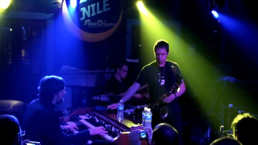 Stanton Moore Trio 5/1/11 (Part 1 of 3) New Orleans, LA @ Blue Nile