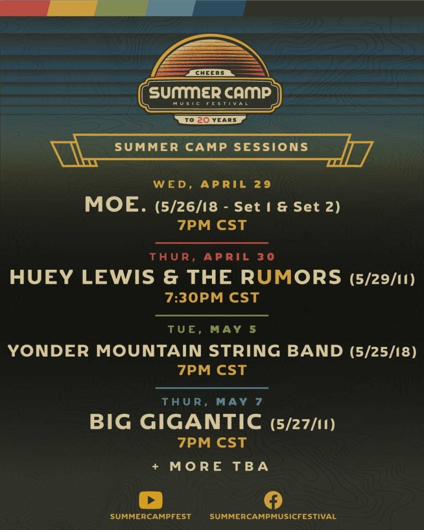 Summer Camp Sessions Video Premieres