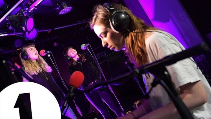 The Big Moon - U Remind Me (Usher cover) - Radio 1's Piano Sessions