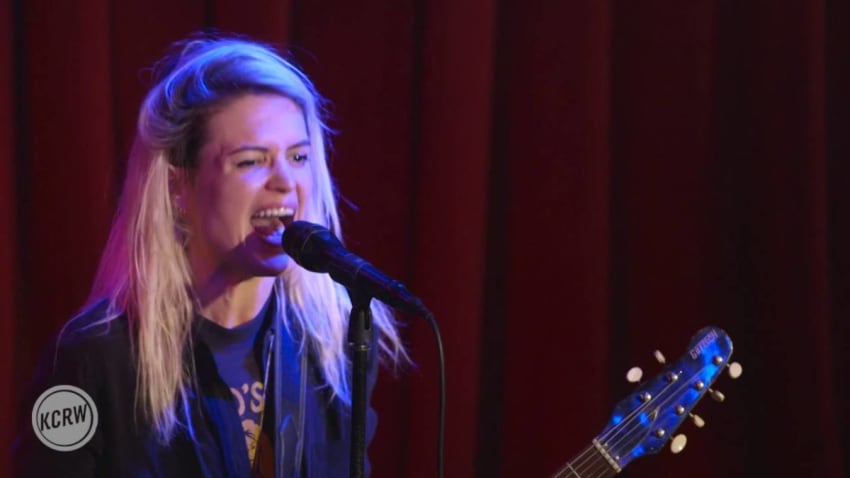 The Kills performing "Tape Song" Live on KCRW