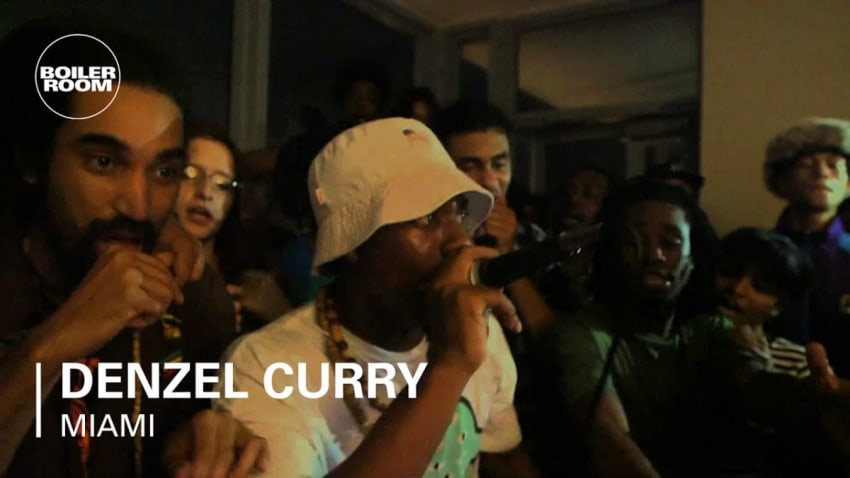 Threatz - Denzel Curry feat Rob Banks live at Boiler Room Rap Life Miami