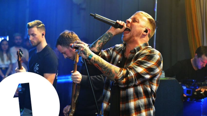Architects - Territorial Pissings (Nirvana Cover) at Radio 1 Rocks from Maida Vale