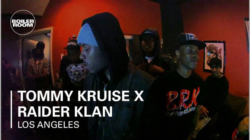 Tommy Kruise x Raider Klan cypher feat. SpaceGhostPurrp - Boiler Room Rap Life LA