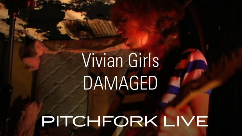 Vivian Girls - Damaged - Pitchfork Live