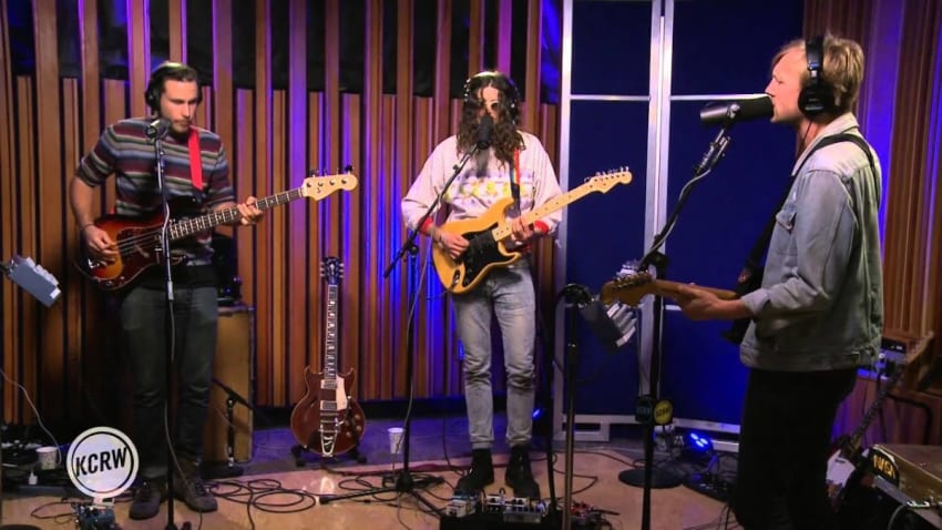Waters performing "Got To My Head" Live on KCRW