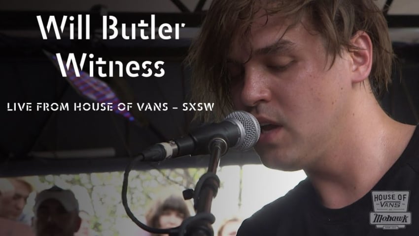 Will Butler performs "Witness" at SXSW