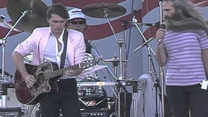 William Lee Golden - You Can't Take It With You (Live at Farm Aid 1986)