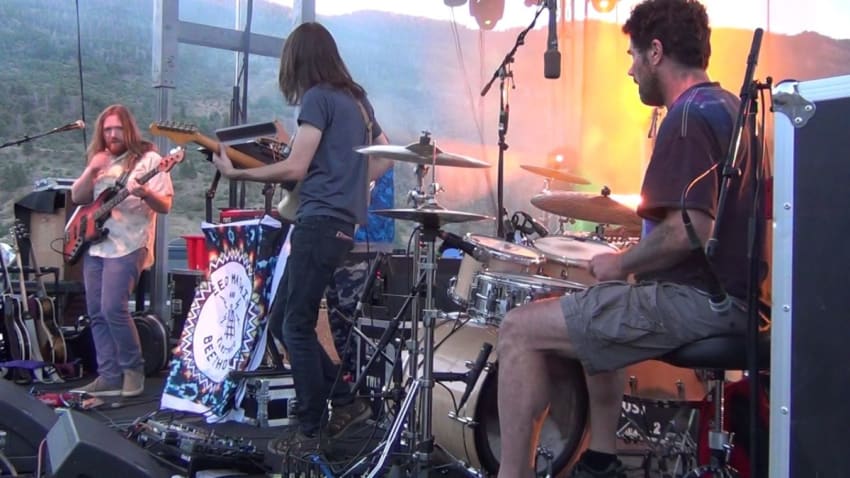 Electric Beethoven - 6-23-17 full show Beanstock Fest. Rancho Del Rio, CO rail cam HD tripod