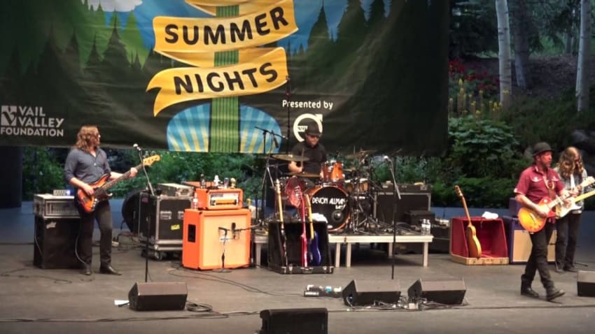 Devon Allman Band - full show - 8-16-16 Ford Amphitheater Vail, CO SBD HD tripod