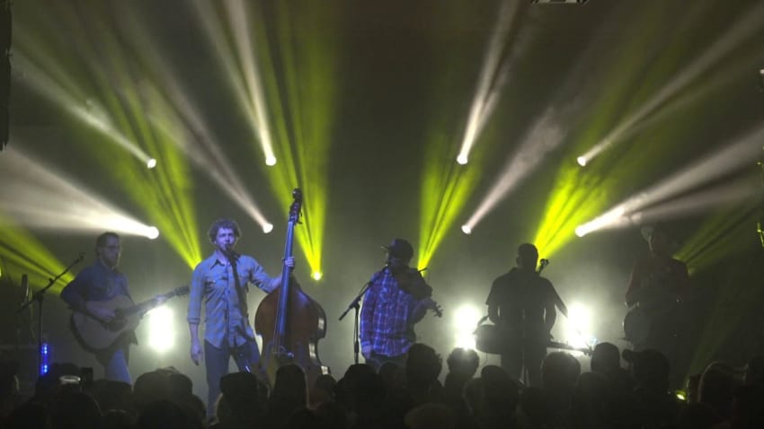 Infamous Stringdusters - partial 2nd set 2-21-19 10 Mile Music Hall Frisco, CO SBD 4K HD tripod