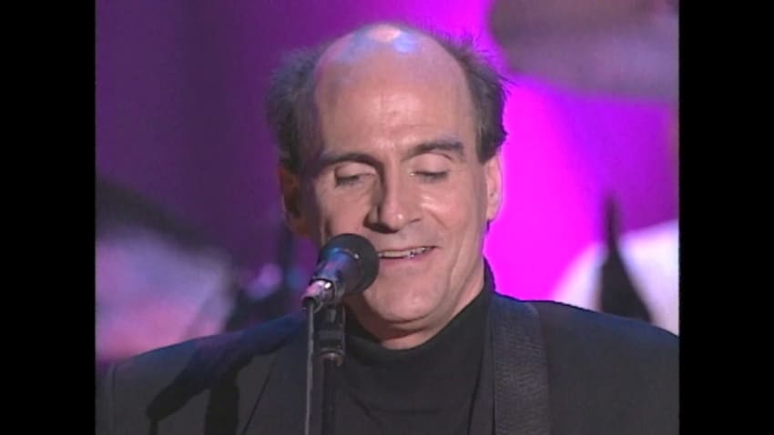 James Taylor performs "Mexico" at the 2000 Rock & Roll Hall of Fame Induction Ceremony