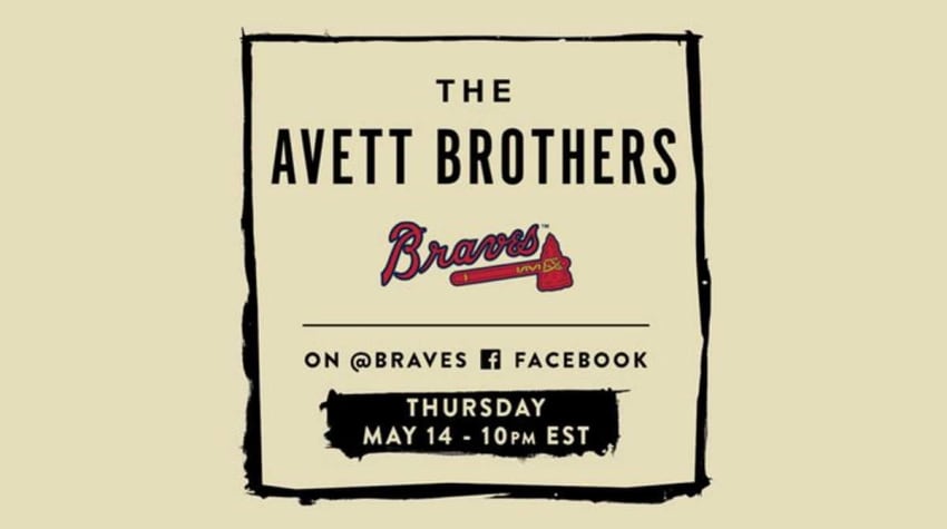 Avett Brothers Braves Facebook