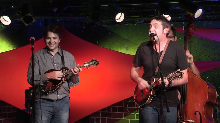 Travelin' McCourys Bill Nershi Jeff Austin Raleigh and Spencer Bluegrass Ball Bloomington