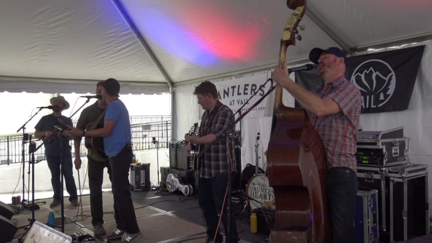 Chain Station - 7-4-18 Vail Square Vail, CO 4K HD tripod