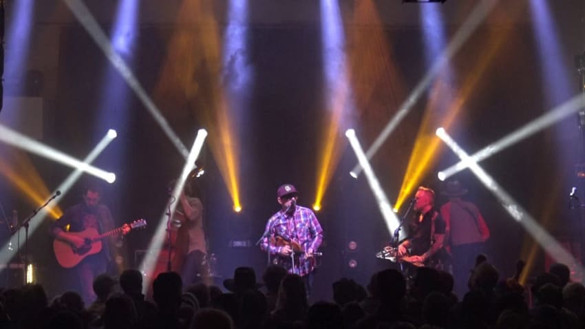 Infamous Stringdusters - full 1st set 2-21-19 10 Mile Music Hall Frisco, CO SBD 4K HD tripod