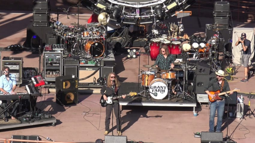Grant Farm - 7-23-17 Red Rocks Amphitheater Morrison, CO 4K HD tripod