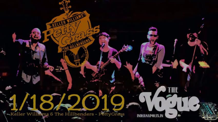 Keller Williams & The Hillbenders ~ Petty Grass Set Two ~ The Vogue Indy 1/18/2019 (SBD)