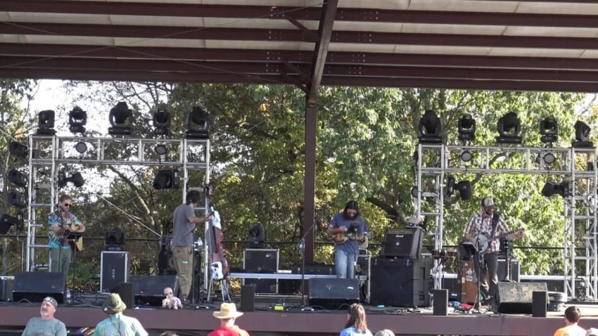 Rumpke Mountain Boys - 10-18-15 Hillberry 2 Harvest Moon Fest. Eureka Spgs, AR HD tripod