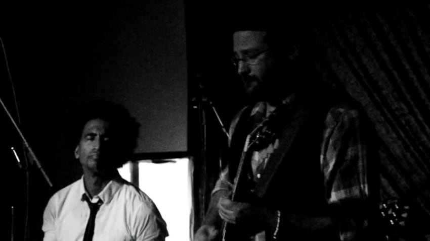 Alan Evans Trio - Hotcakes melt down/Drop Hop @ Pisgah Brewery - Black Mountain, NC 9-15-12