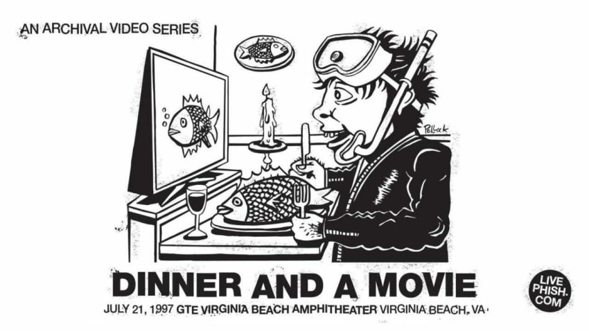 Phish Dinner And A Movie Virginia Beach 1997