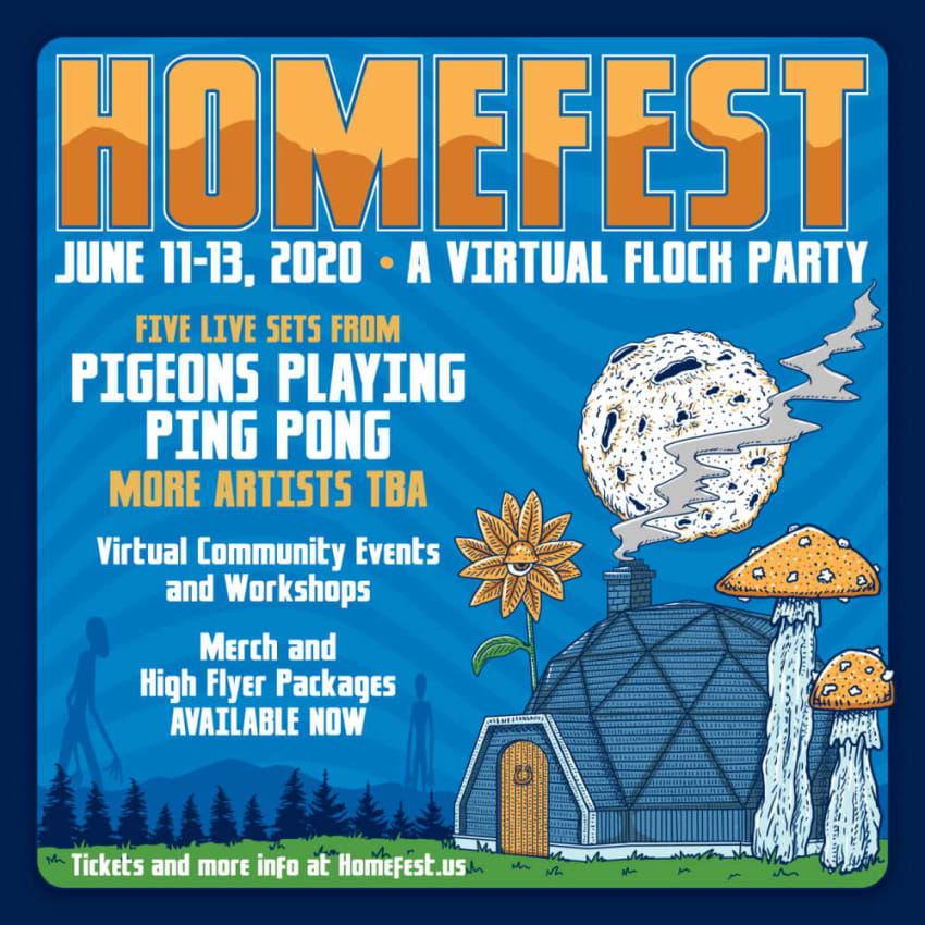 Pigeons Playing Ping Pong Homefest