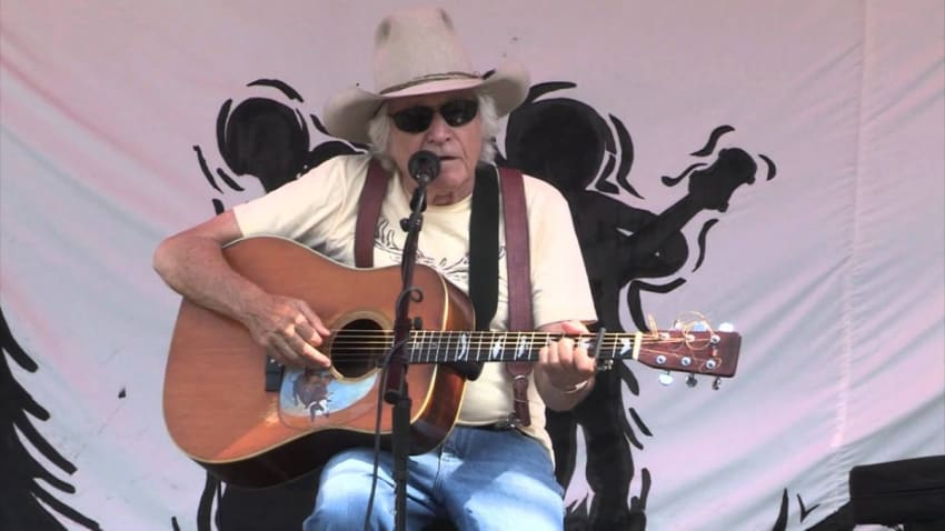 Ramblin' Jack Elliot ~ The Cuckoo ~ Whispering Beard Folk Festival 2012