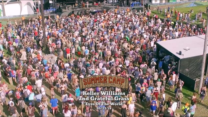 SUMMER CAMP SESSIONS: Keller Williams​' Grateful Grass performing "Eyes Of The World"