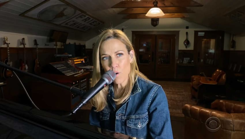 Sheryl Crow George Harrison Cover Colbert