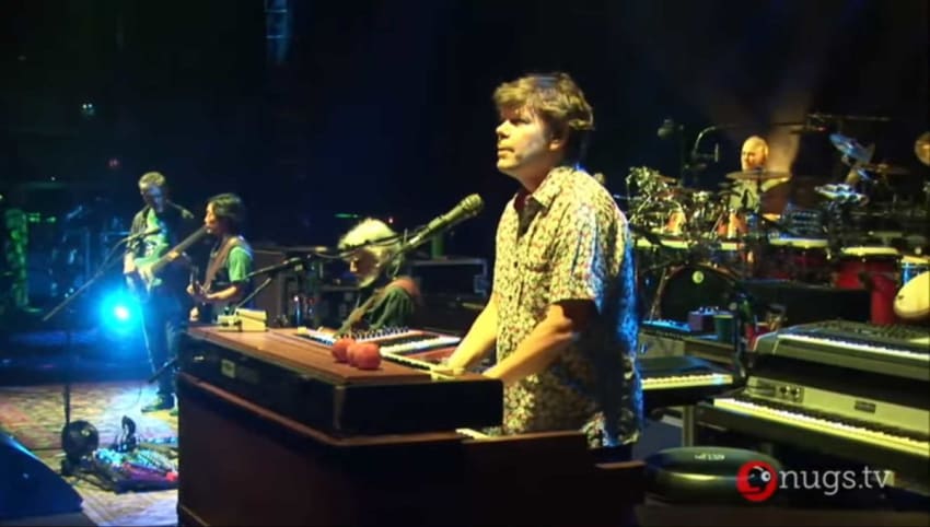 String Cheese Incident Herbie Hancock Chameleon Cover Peach Fest