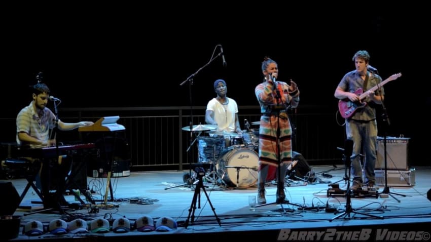 The Digs - "Ancient Man" feat. CaroMia Tiller @ Sierra Nevada Brewery - Mills River, NC - 4/15/17