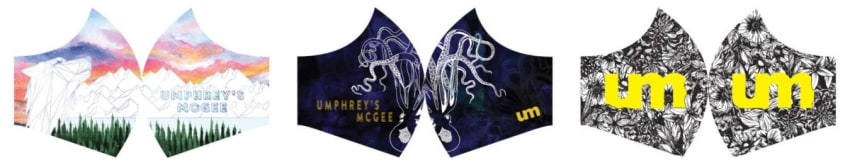 Umphrey's McGee Masks