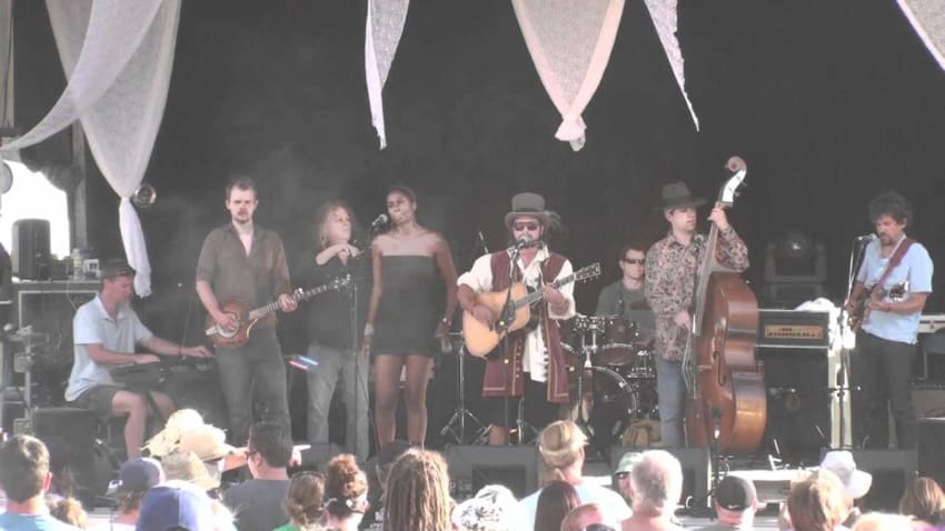 Andrew McConathy & the Drunken Hearts w/ Tim Carbone & Scott Law - YarmonyGrass 8-6-11 SBD HD tripod