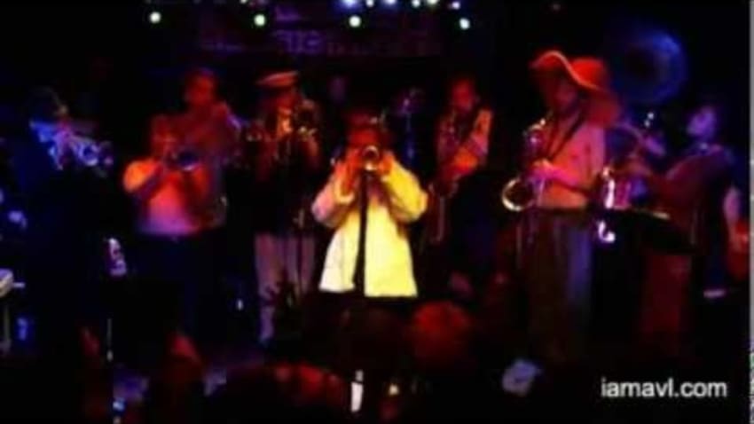 Empire Strikes Brass featuring Debrissa Mckinney solo set @ The Asheville Music Hall 10-31-2013