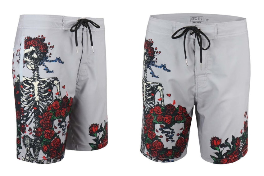grateful dead bertha board shorts