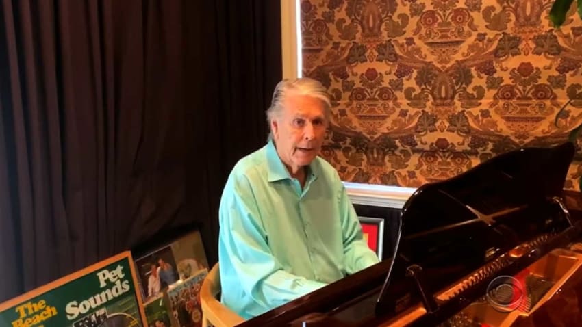 Brian Wilson Performs 'God Only Knows' & 'Love And Mercy' For 'Colbert'