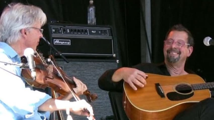 Darol Anger & Mike Marshall, "Down In the WIllow Garden" FreshGrass 2019