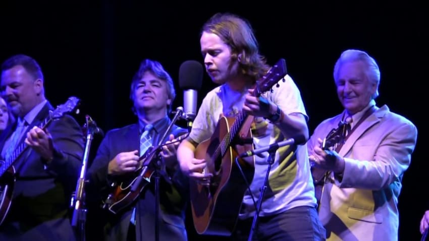 Del McCoury and Billy Strings, "The Lonesome River," Grey Fox 2018
