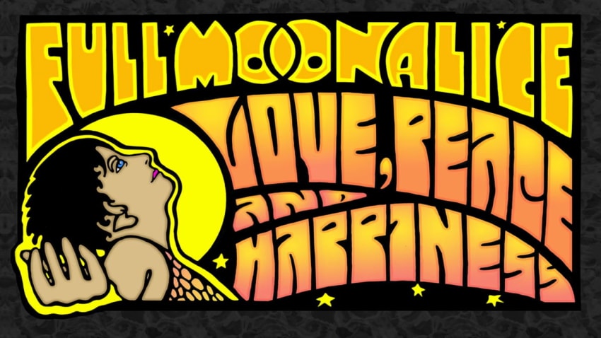 Full Moonalice Love Peace Happiness