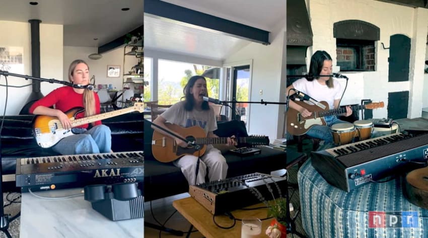HAIM Tiny Desk Home Concert
